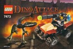 Lego 7473 Dinosaur Attack: Off-Road Patrol Car and Mutant Lizard