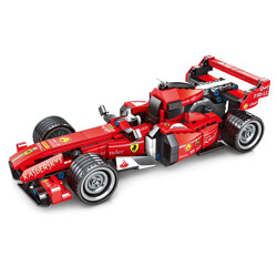 SEMBO 701351 Ferrari FRR-F1 Formula Racing Cars Return Edition