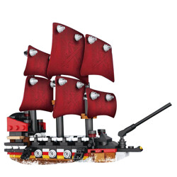 LEPIN 03058B Pirates of the Caribbean Mini-Ship: Queen Anne's Revenge
