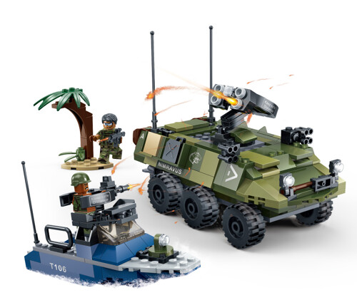 GUDI 8033 Operation Tiger Hunting: Beach Landing Battle