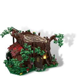 MOC-98101 Medieval Forest Fairy Cottage