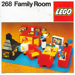 Lego 268 Family room