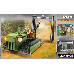 SY 12684 War Frontline: U.S. D7 Tractor
