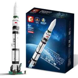 SEMBO 203305 Exploring the Mysteries of the Universe: Long March 1 Rocket