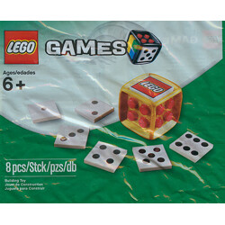 Lego 2853588 Desktop Games: Golden Dice