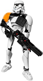 Lego 75531 Putting together puppets: Storm Troop commander