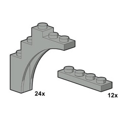 Lego 10047 Bulk: Arches
