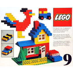 Lego 9 Basic Building Set, 3 plus