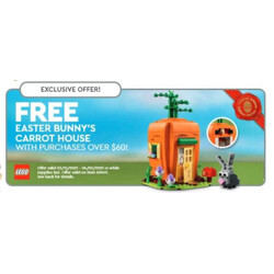 Lego 40449 Holiday: Easter Bunny Carrot House