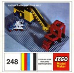 Lego 248-2 Factory with conveyor belt