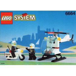 Lego 6664 Police: Helicopter Police