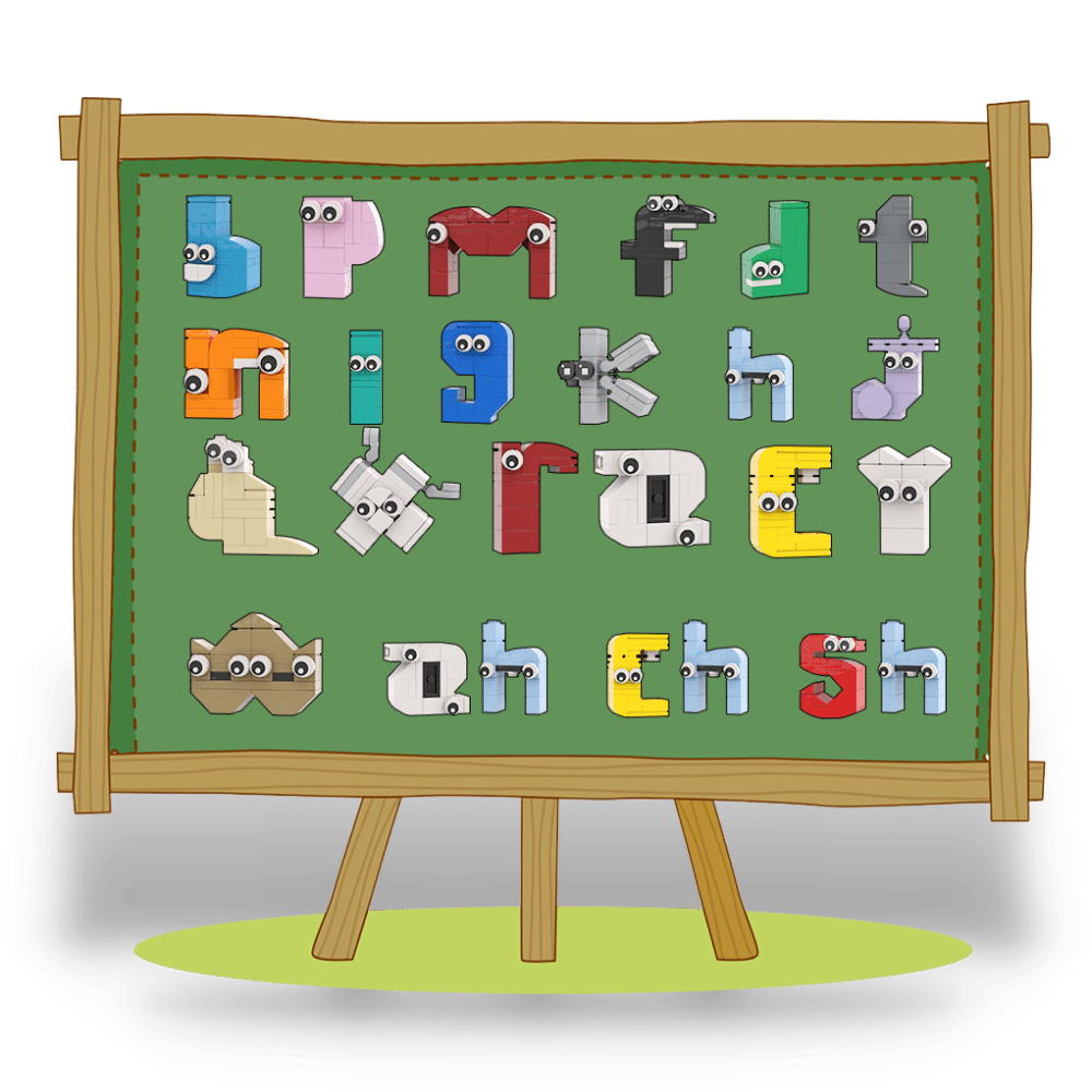 Alphabet Lore Brick Play Set