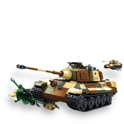 Sluban M38-B0980 Tiger King Heavy Tank