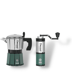 DECOOL 16810 Espresso Mocha Coffee Maker