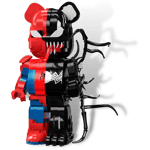 Wangao 188007 Spider-Man Venom Mechanical Bear