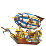 JIE STAR JJ9126 Steampunk Airship