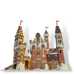 MOC-130576 Gingerbread Castle