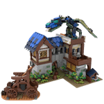 MOC-75365 Medieval Dragon Attack