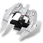 MOC-85569 Battlestar Galactica MK II Cylon Raider Minifig Scale