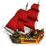 ZHEGAO 982006 Pirate Ship Mobidi