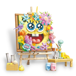 SEMBO 612215 SpongeBob SquarePants The Art of Flowers