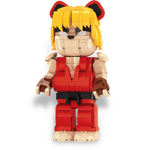 Wangao 188018 Street Fighter Ken Masters Bear Robot