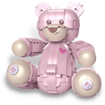 JAKI JK8133 Teddy Pink Bear
