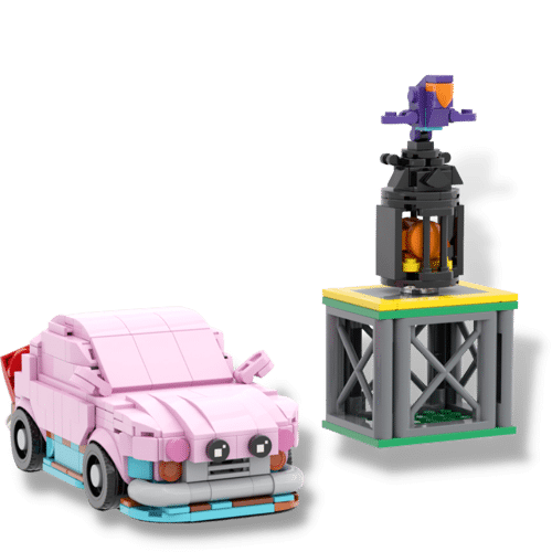 MOC-89401 Kirby and the Forgotten Land Car Mouth