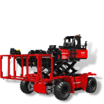 Mould King 17030 Motor Red Container Truck