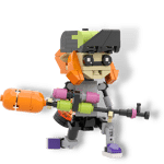 MOC-89373 Splatoon 3 Inklings Orange