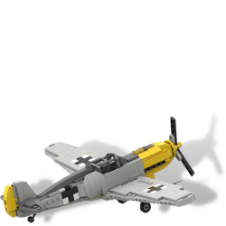 MOC-71810 WW2 Messerschmitt Bf 109