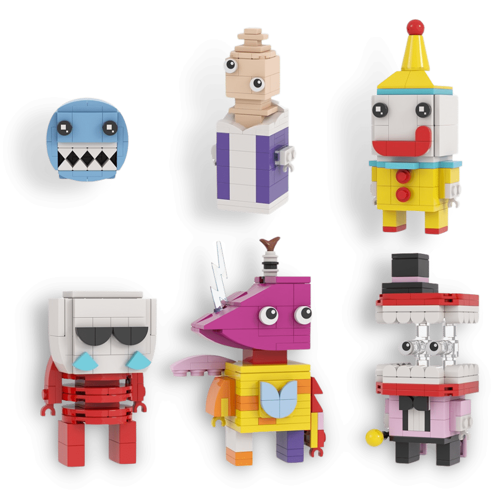 MOC-89129 The Amazing Digital Circus Kinger Gangle Zooble