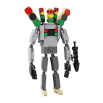 MOC-89263 Skibidi Toilet Traffic Light Man