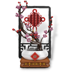 Mould King 10014 Plum Chinese Knot Blossom