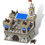 MOC-109026 Medieval Fortress English Fort