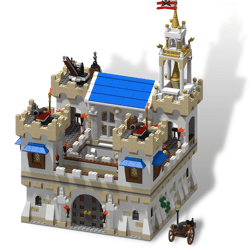 MOC-109026 Medieval Fortress English Fort