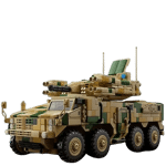 12GO 96010 Artillery Shell Integrated Air Defense Vehicle