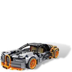KAZI KY1083 Mechanical Engineer: Bugatti Pull-back Supercar