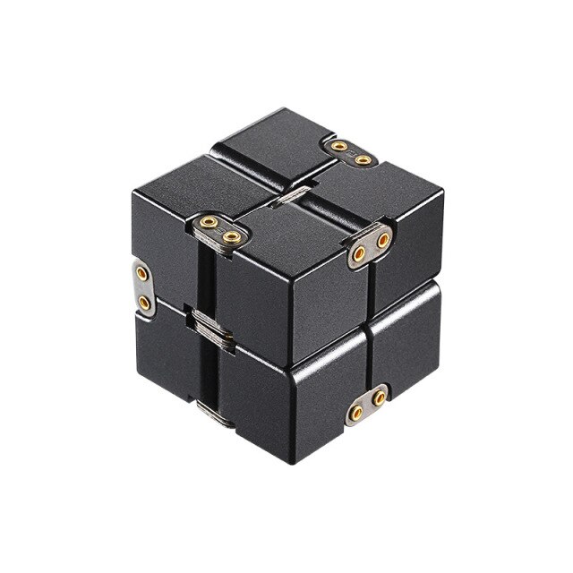 Cube Infini Boite Noire - Silver Stress