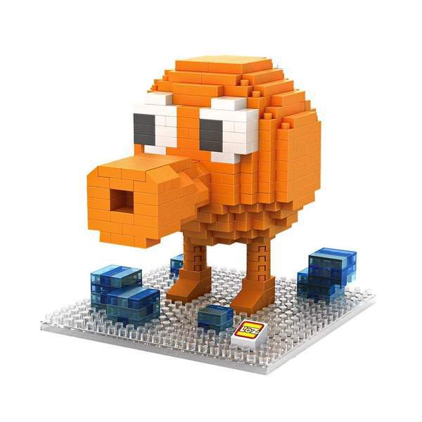 pixels qbert plush