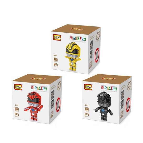 LOZ 9770-9772 Power Rangers