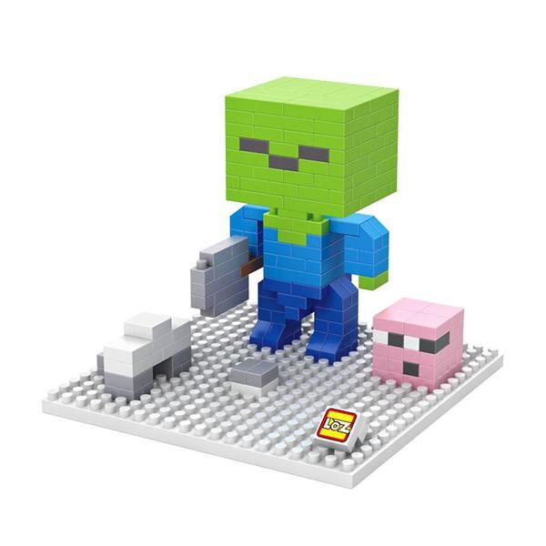 LOZ 9472 Minecraft Green Head