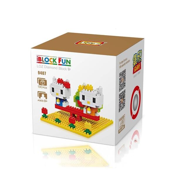 LOZ 9407 Hello Kitty Seesaw