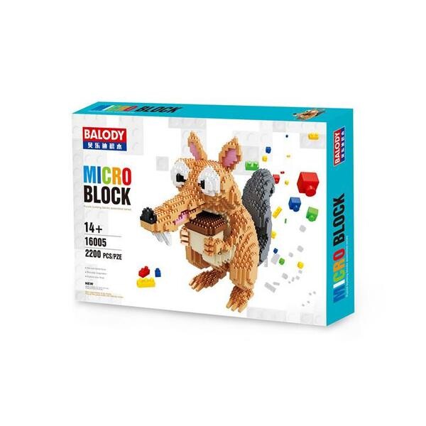 Balody 16005 Ice Age XL Scrat