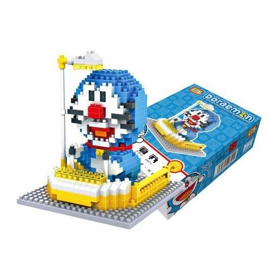 LOZ 9801 Doraemon with Time Machine