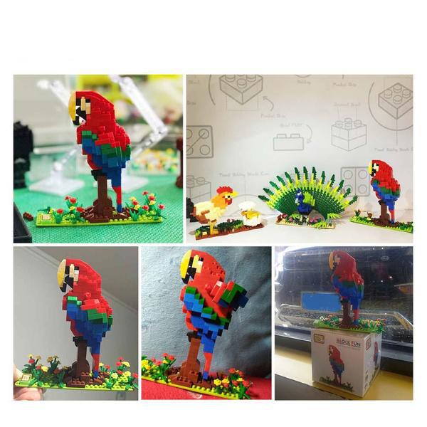 LOZ 9547 Parrot