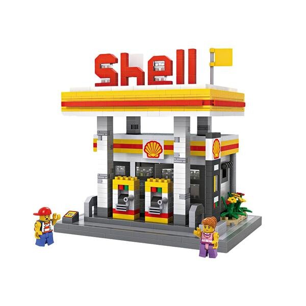 LOZ 9033 Large Shell Gas Station