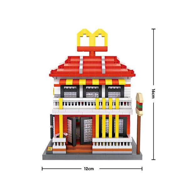 LOZ 9035 Large Mac Donald's Restaurant
