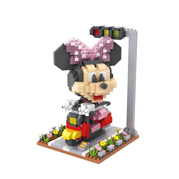 LOZ 9635 Mickey Mouse Scooter Minnie