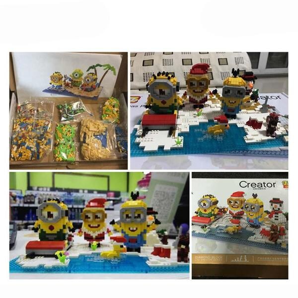 LOZ Despicable Me Christmas Bundle